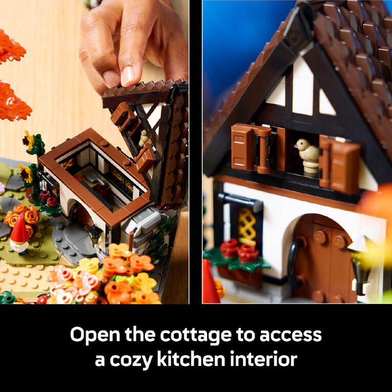 LEGO Icons Autumn Cottage Garde 11372, , hi-res