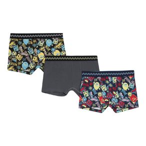 H&H Boys' Printed Trunk 3 Pack