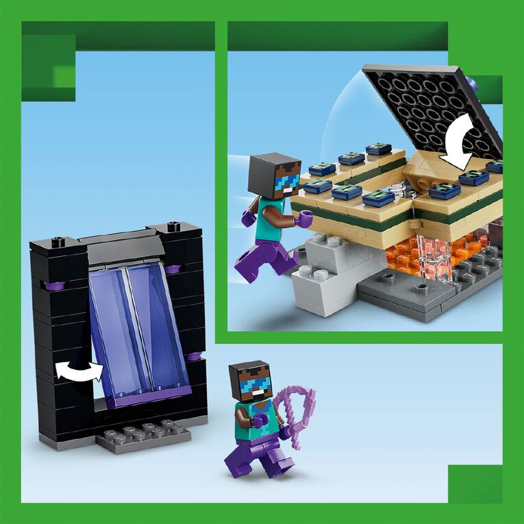 LEGO Minecraft Nether & End Portal Journey 21584, , hi-res