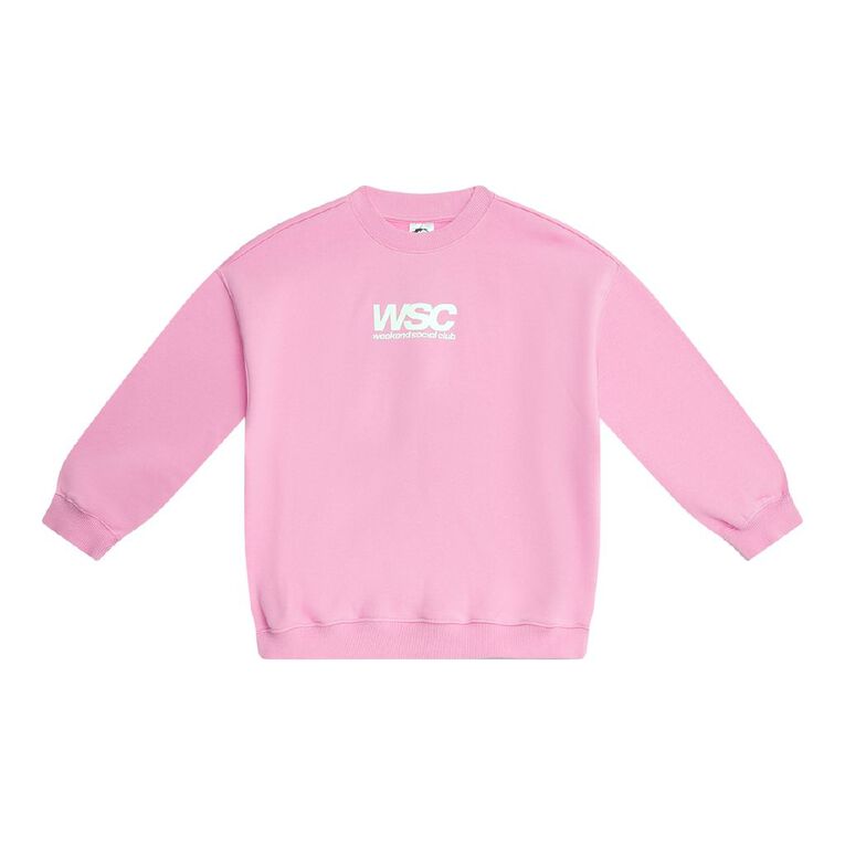 Young Original WSC Crew Sweat, Pink Light, hi-res