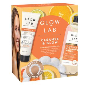 glow lab cleanse and glow gift pack 1 each