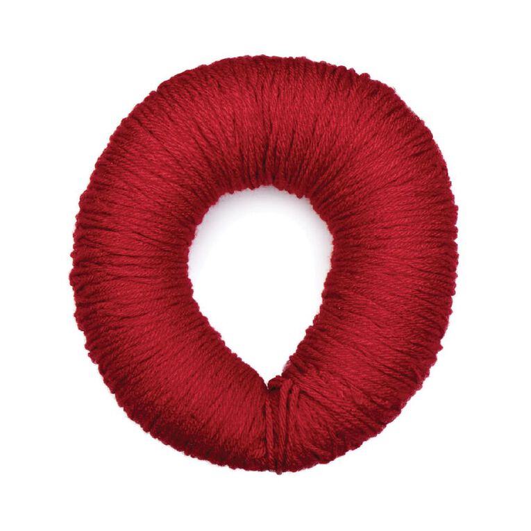 Birch Red Heart O'Go Super Saver Solid 100% Acrylic Yarn 198g Cherry, , hi-res