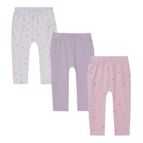 Young Original Babies' Printed Leggings 3 Pack