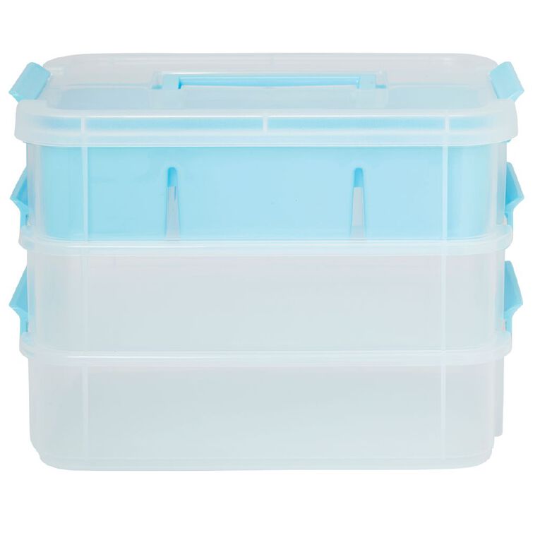 Uniti Craft 3 Layer Handle Box & Tray, , hi-res