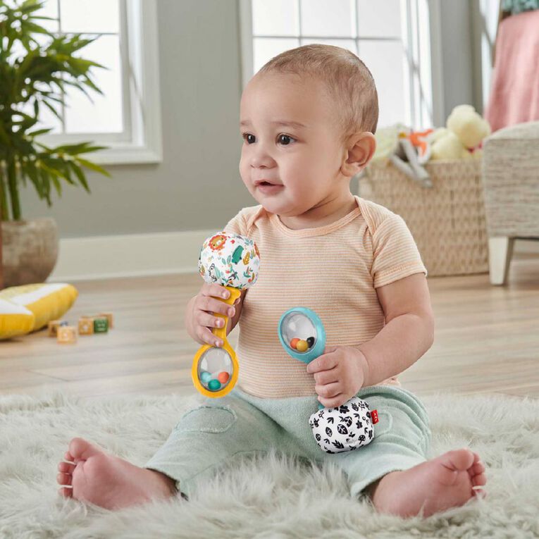 Fisher-Price Shake & Rattle Maracas, , hi-res