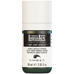 Liquitex Soft Body Acrylic 59ml Hookers Green Hue S1