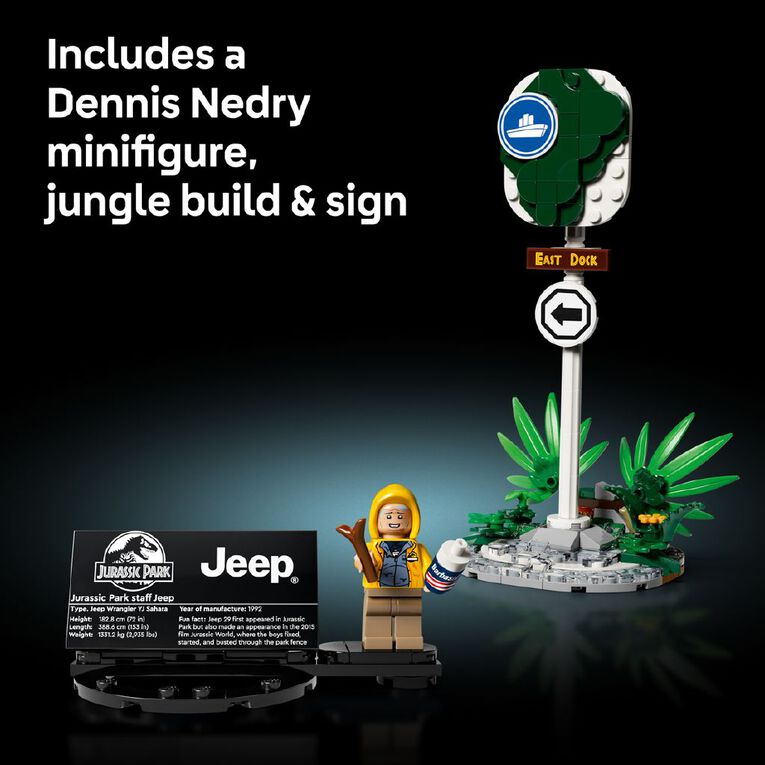 LEGO Jurassic World Jurassic Park Jeep Wrangler 77984, , hi-res