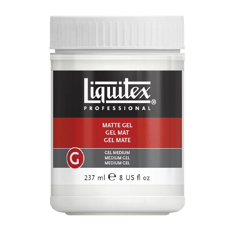 Liquitex Matte Gel Medium 237ml, , hi-res