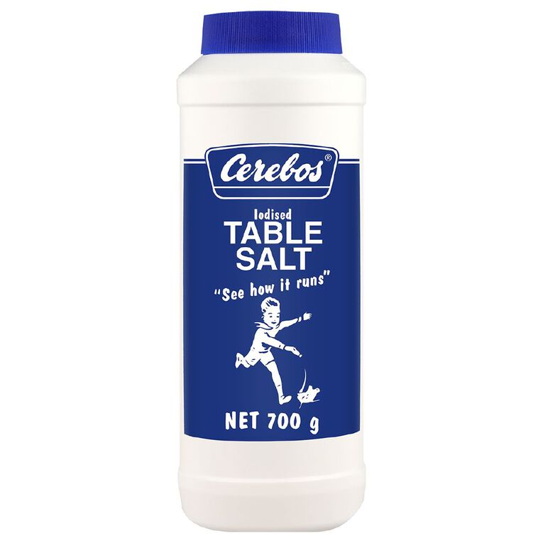 Cerebos Iodised Drum Salt 700g, , hi-res