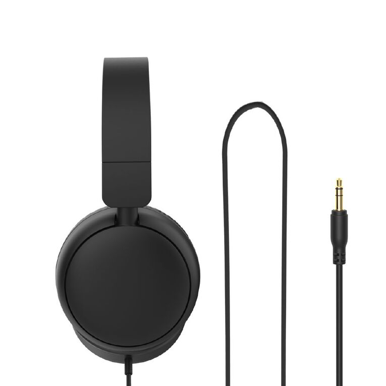 Veon 3.5mm Wired Headphones VNQ602BLK Black, , hi-res