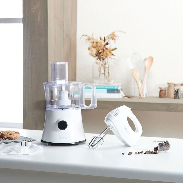 Living & Co Hand Mixer 150W White, , hi-res