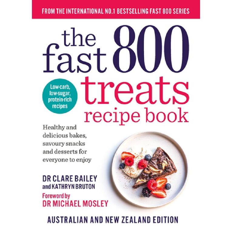 The Fast 800 Treats Recipe Book by Dr Clare Bailey, , hi-res