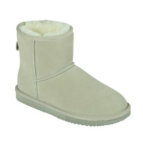 NEW ZEALAND SHEEPSKIN CO. Women's Sheepskin Lined Slipper Boots Box