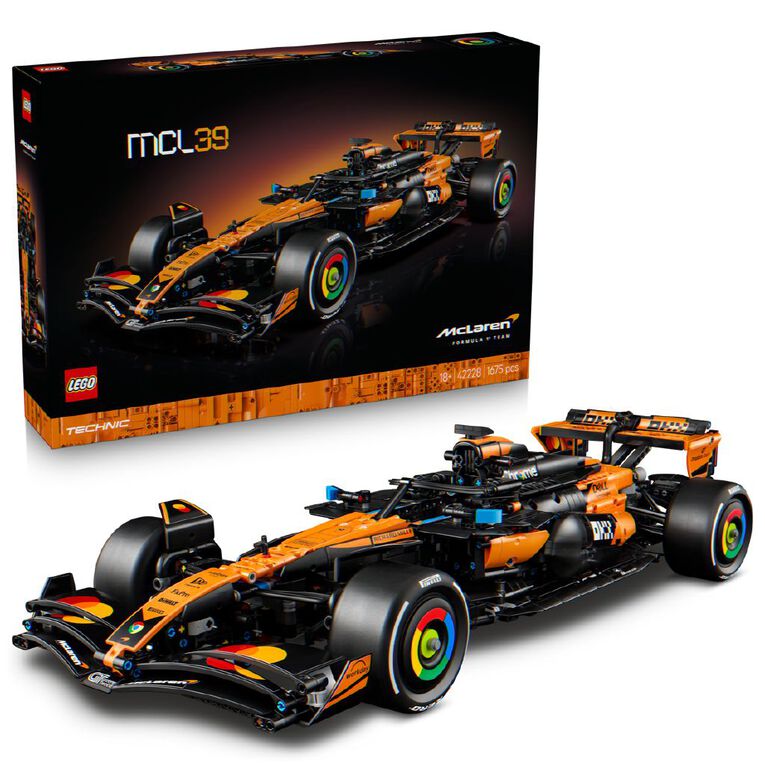 LEGO Technic Mclaren MCL39 F1 Car 42228, , hi-res