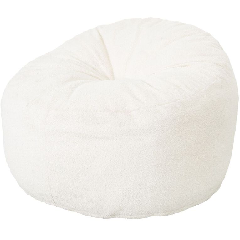 Living & Co Compressed Chair Cream, , hi-res