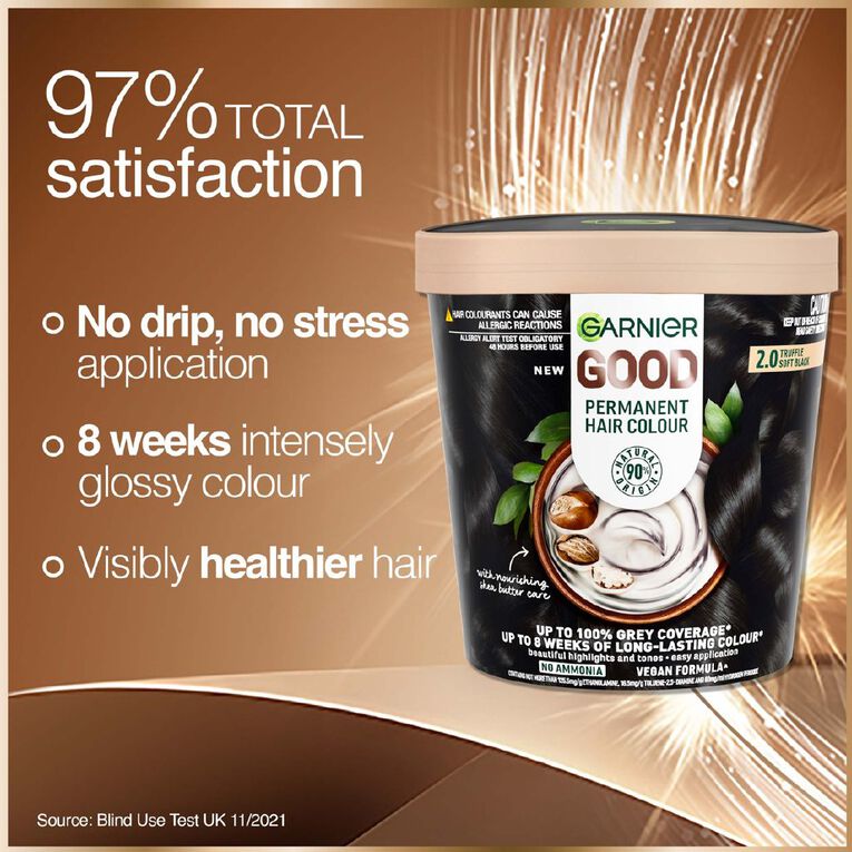 Garnier Good Hair Colour Truffle Soft Black 2.0, , hi-res