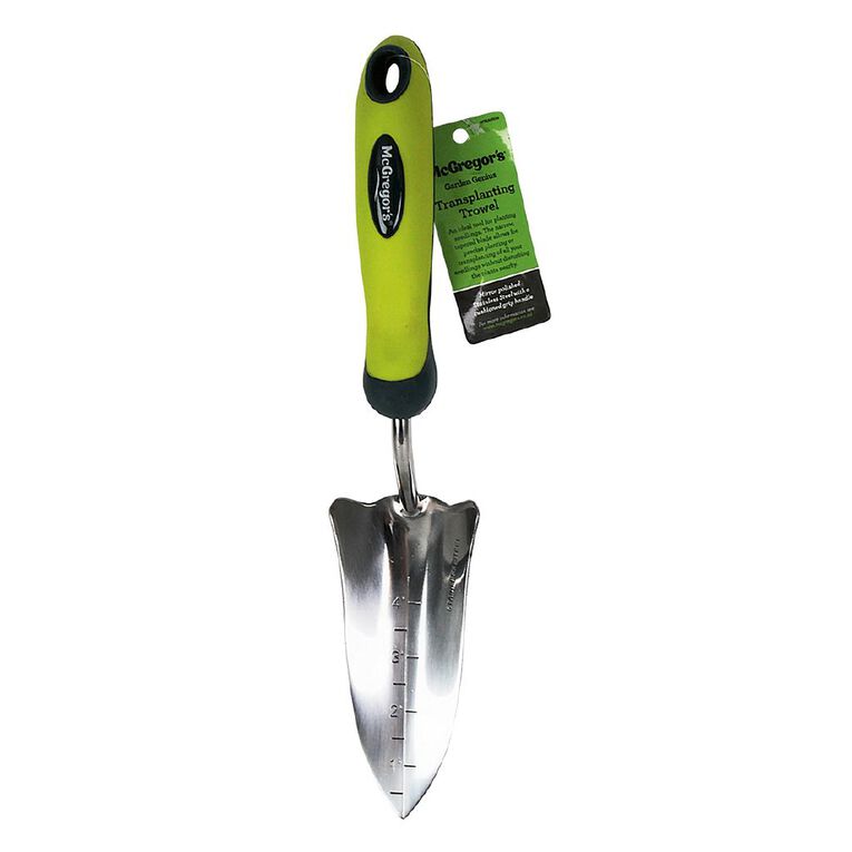 McGregor's Stainless Steel Mirror Polished Transplanter Green Mid, , hi-res