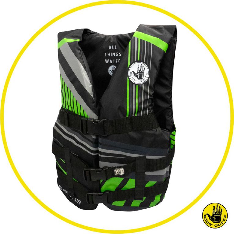 Body Glove Adults Nylon PFD XL Green, , hi-res