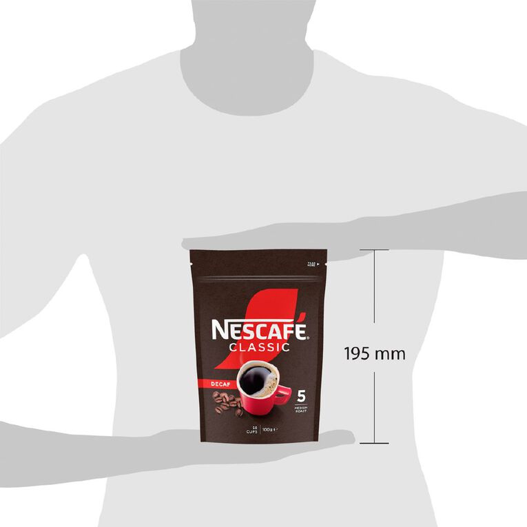 Nescafe Classic Decaf 100g, , hi-res