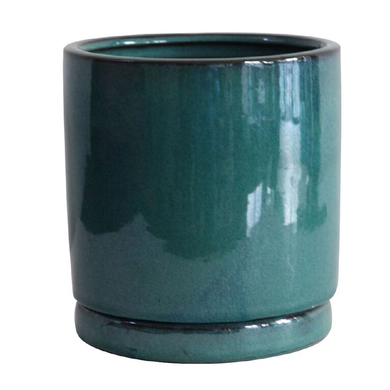 Northcote Pottery Charlotte Cylinder and Saucer 16cm Forest, , hi-res