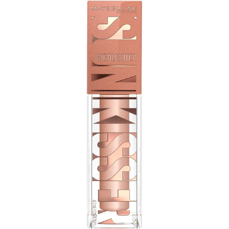 Maybelline Sunkisser Liquid Highlighter Kiss Of Shimmer 4.7ml, , hi-res
