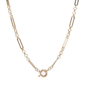 H&H Chain Clip Gold Necklace