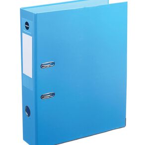 WS Lever Arch File Foolscap Blue Blue Mid