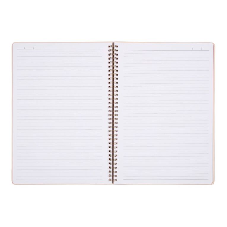 Uniti Stationery Colourful Flowers A4 Notebook, , hi-res