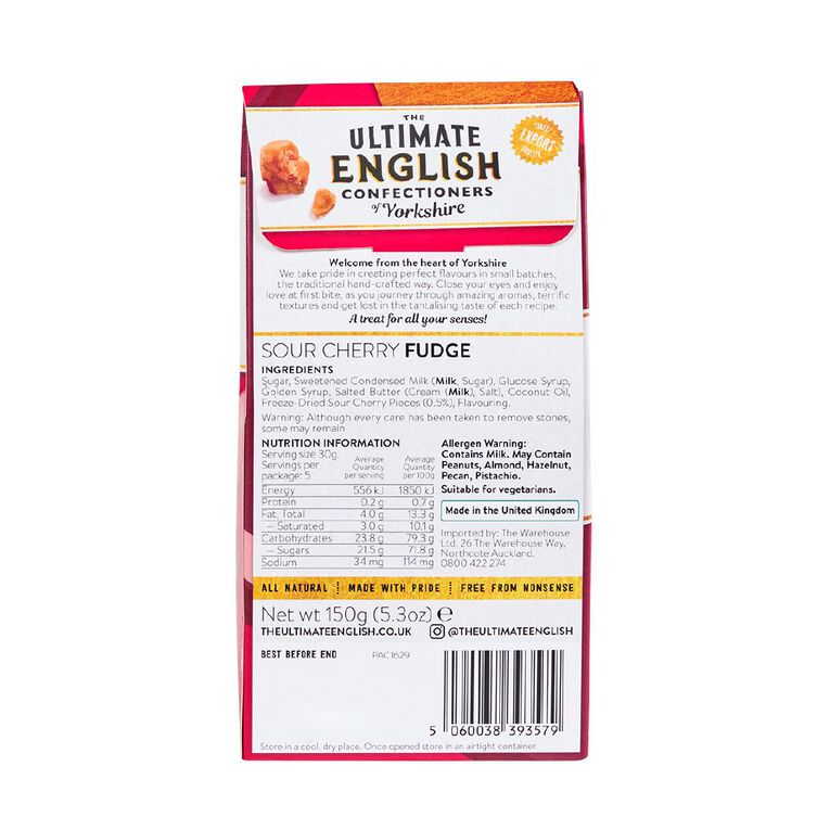 English Sour Cherry Fudge, , hi-res