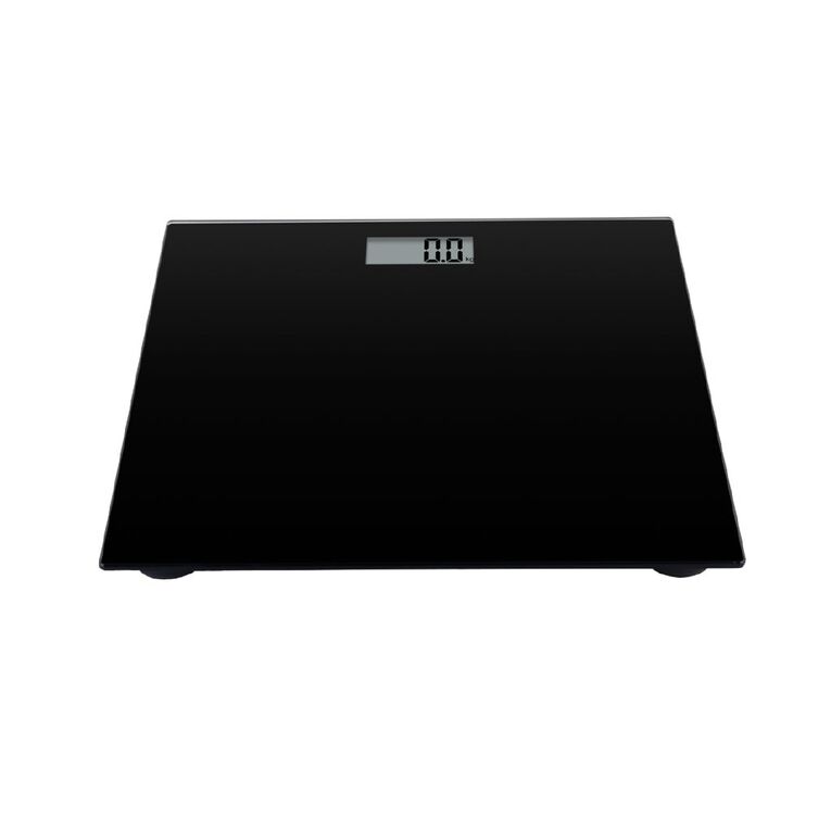 Living & Co Digital Glass Scale Black, , hi-res