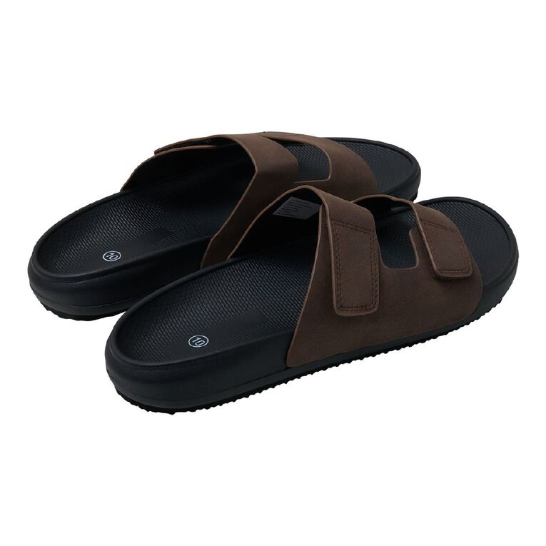 H&H Men's Ross Sandals, Brown Dark, hi-res