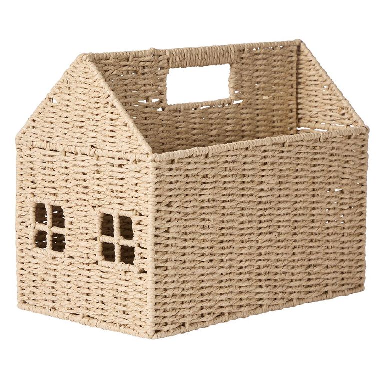 Living & Co Kids Paper Rope House Basket, , hi-res