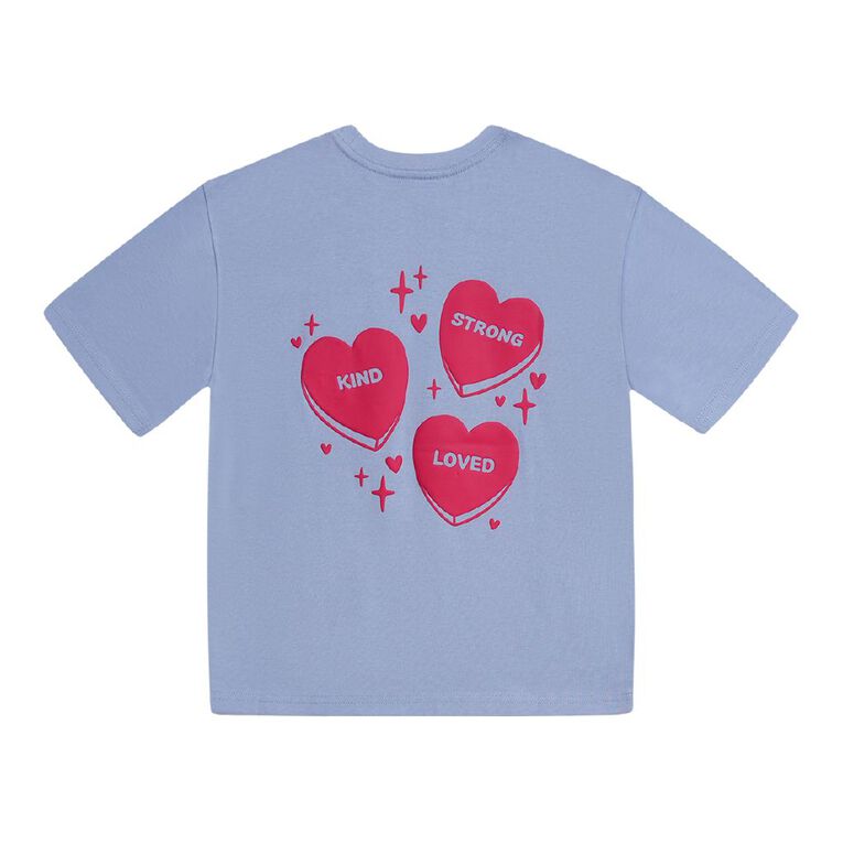 Young Original Short Sleeve Heavy Weight Tee, Blue Mid, hi-res
