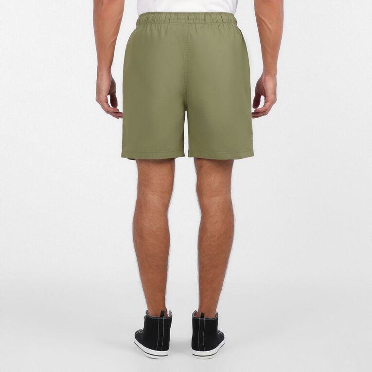 H&H Men's Woven Shorts, Green Mid, hi-res