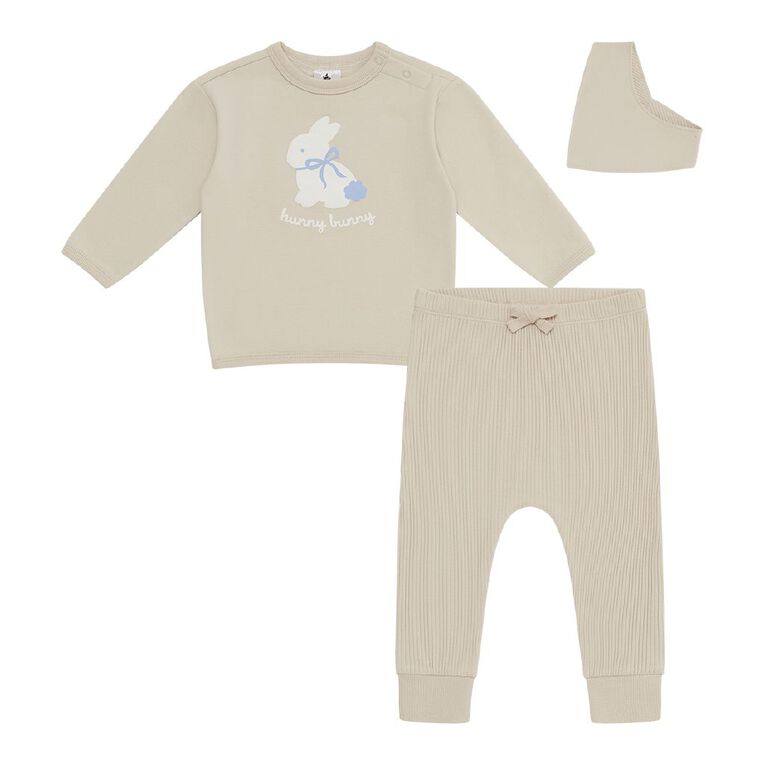 Young Original Babies Rib Sweatshirt, Brown Light, hi-res