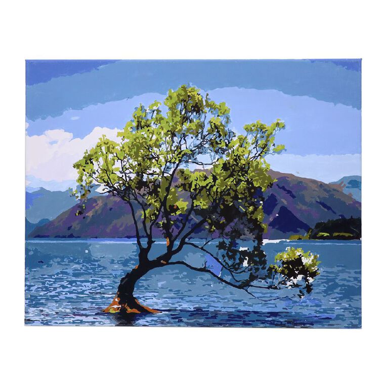 Uniti Art Paint By Numbers Lake Wanaka, , hi-res