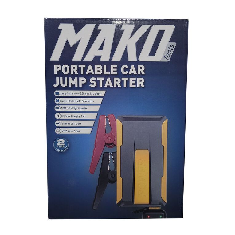 Mako Portable Car Jump Starter, , hi-res
