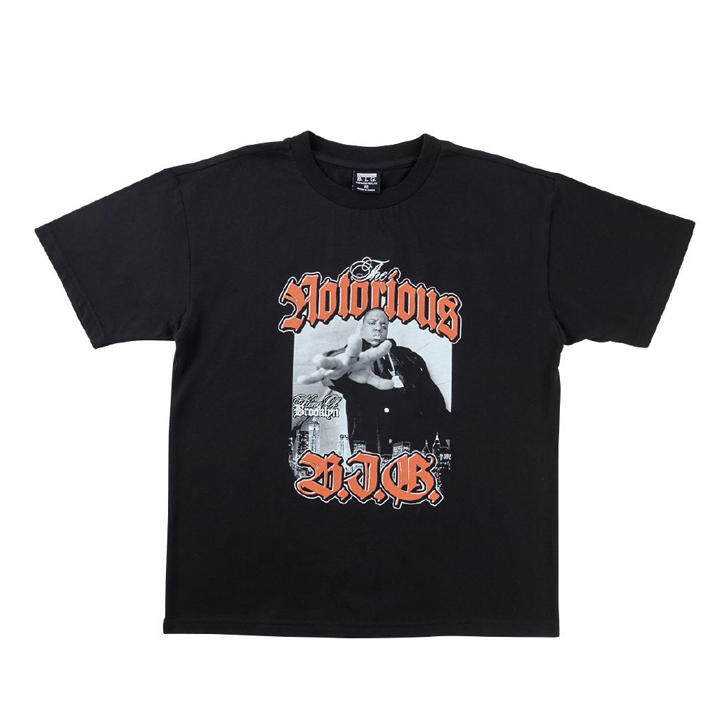 ミュージシャン The Notorious B.I.G. Unofficial Tee Upscale by Mister Tee BIGGIE CROWN - Tricou cu imprimeu - black