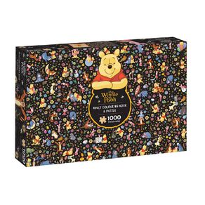 Disney: Winnie The Pooh Book & Puzzle Set 1000 Pieces