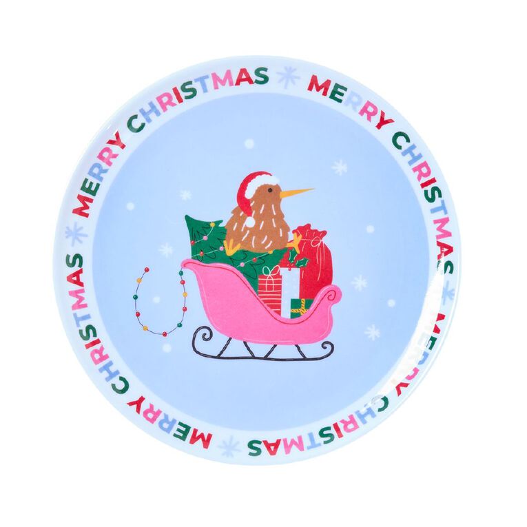 Wonderland Merry Christmas Kids Melamine Plate Assorted, , hi-res