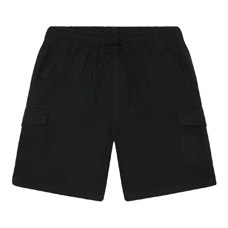 Young Original Cargo Shorts, Black, hi-res