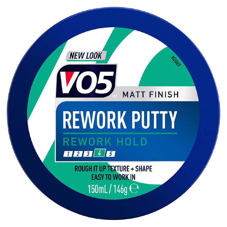 VO5 Extreme Style Rework Putty 150ml, , hi-res