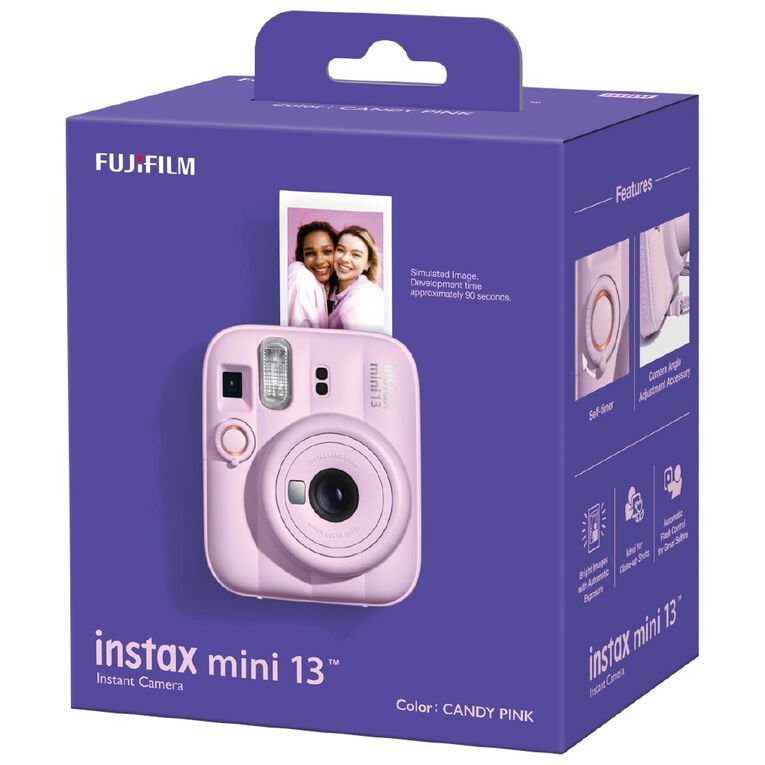 Fujifilm Instax Mini 13 Candy Pink Camera, , hi-res
