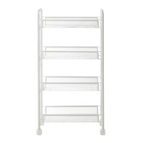 Living & Co Slim Metal 4 Tier Kitchen Trolley