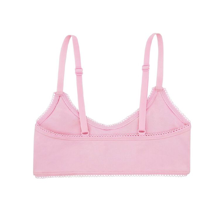 Clio Teens Seamfree Padded Bralette, Pink, hi-res