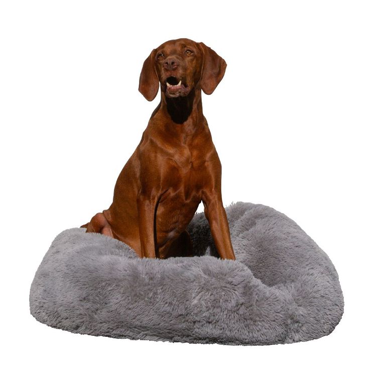 Petzone Round Plush Bed XL