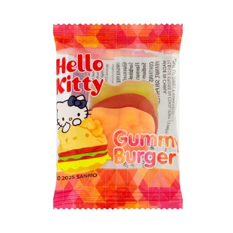 Hello Kitty Gummy Burger Bag 70g, , hi-res