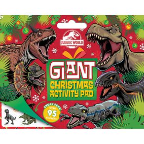 Jurassic World: Christmas Giant Activity Pad