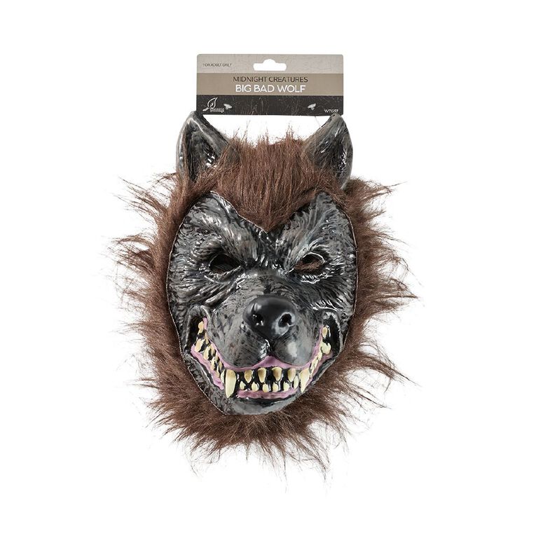 Seasons Big Bad Wolf Mask, , hi-res
