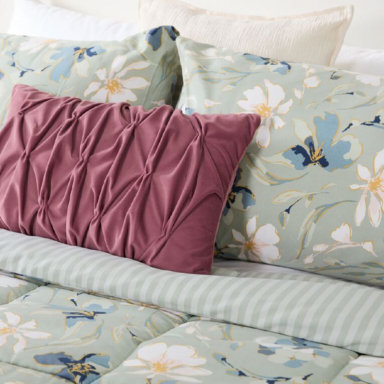 Living & Co 3 Piece Comforter Set Ophelia Multi-Coloured King, , hi-res